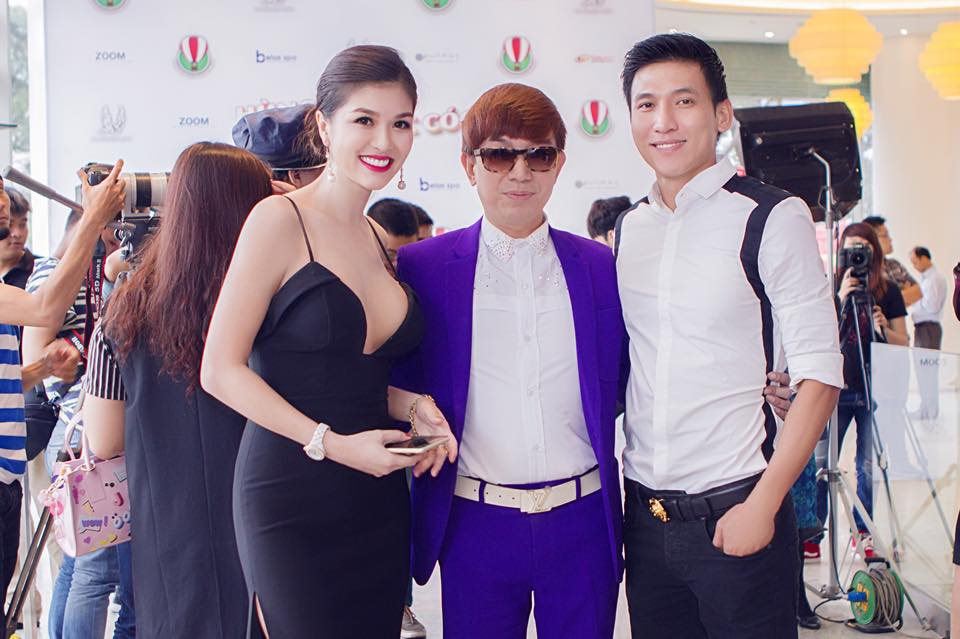 Top 15 Hoa hậu Thế giới người Việt Oanh Yến dự buổi ra mắt phim 