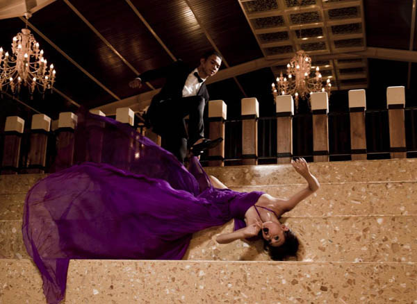 C&ocirc; c&oacute; bức ảnh v&ocirc; c&ugrave;ng ấn tượng khi bị bạo h&agrave;nh.