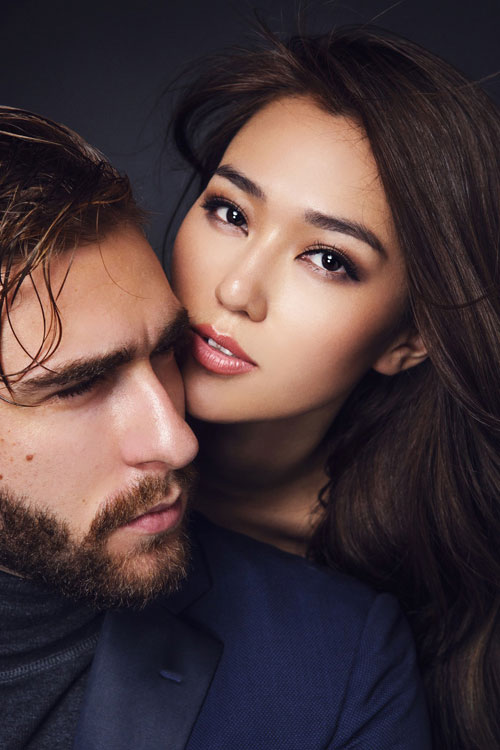 Khánh My tình tứ với bạn nhảy Geogri Ganev