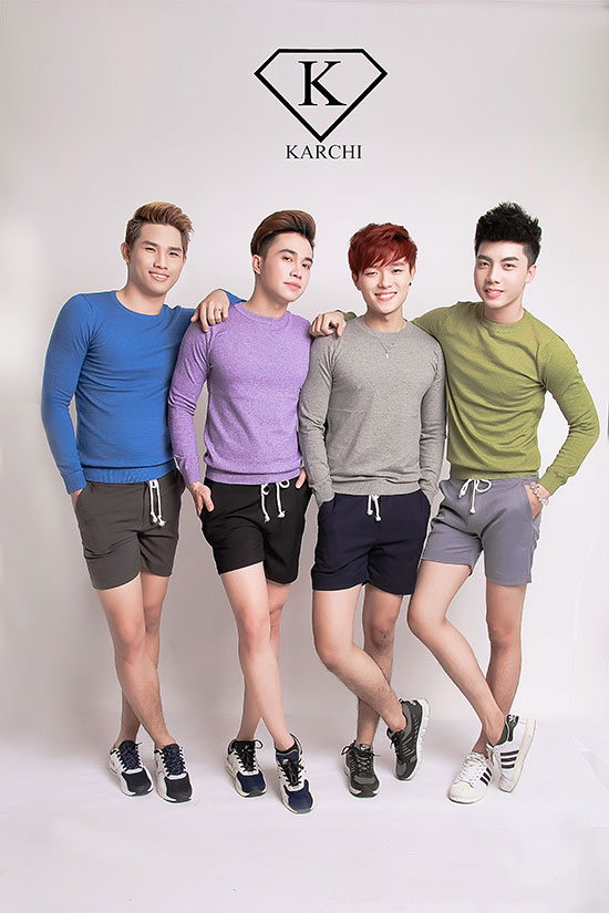 Khoa Karchi shop với trang phục thu đông