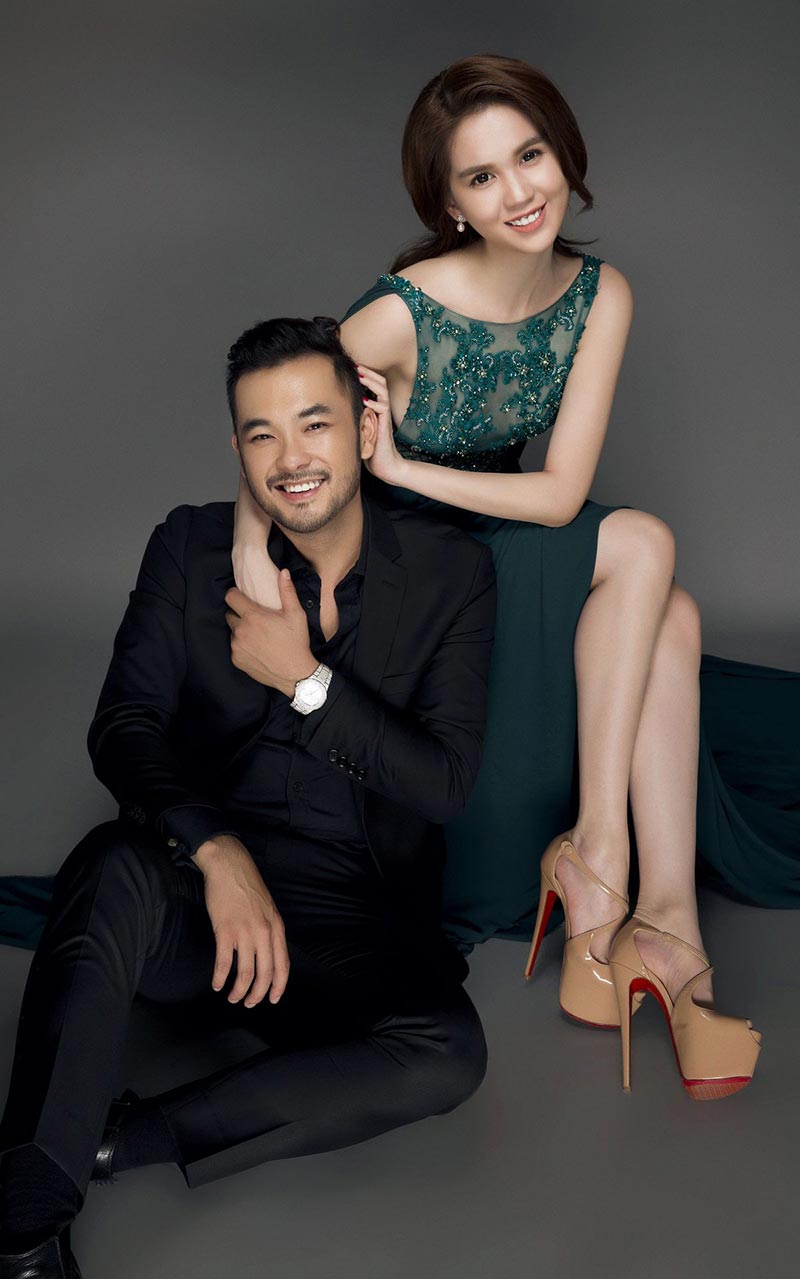 Ngọc Trinh âu yếm Petey