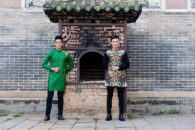 Nét đẹp áo dài của các bạn trẻ mùa trung thu