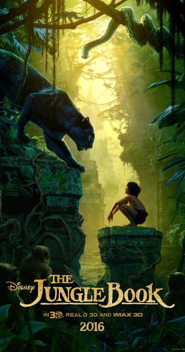 Poster THE JUNGLE BOOK - Cậu bé rừng xanh 2016