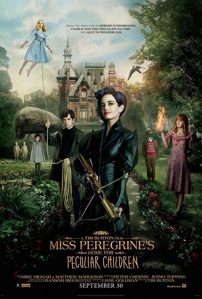 Miss Peregrine  poster 2016