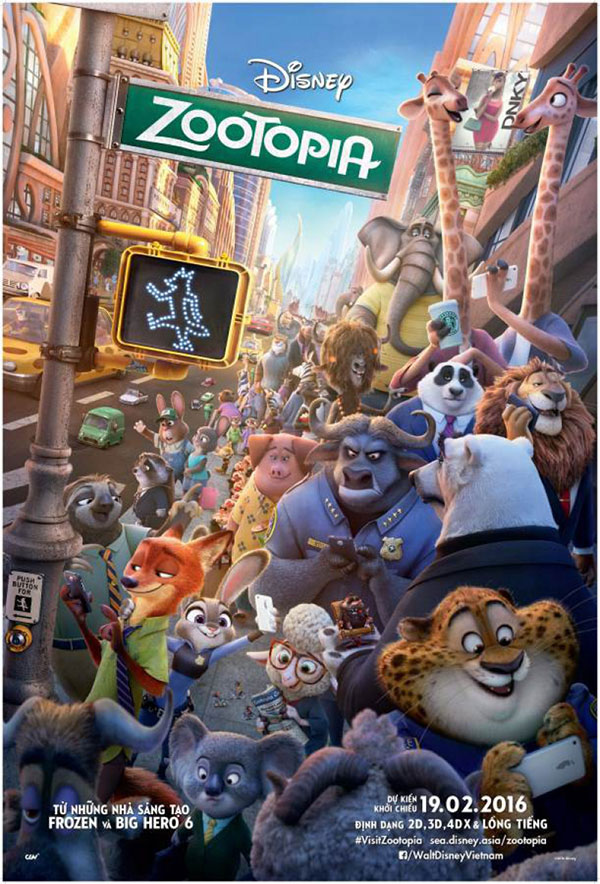 Zootopia siêu phẩm 2016 Walt Disney - Phi vụ động trời